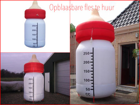 Opblaasbare geboortefles huren