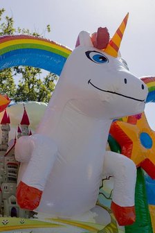 Springkussen Multiplay Unicorn XL