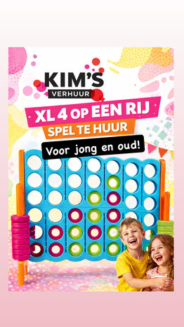 XL 4 op een rij spel te huur